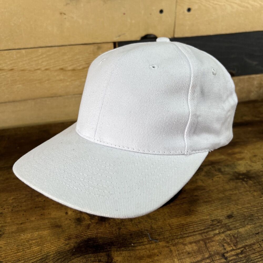 White Blank KC SnapBack Adjustable Hat Baseball Cap